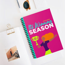 Load image into Gallery viewer, It&#39;s Winning Season Spiral Notebook - Ruled Line