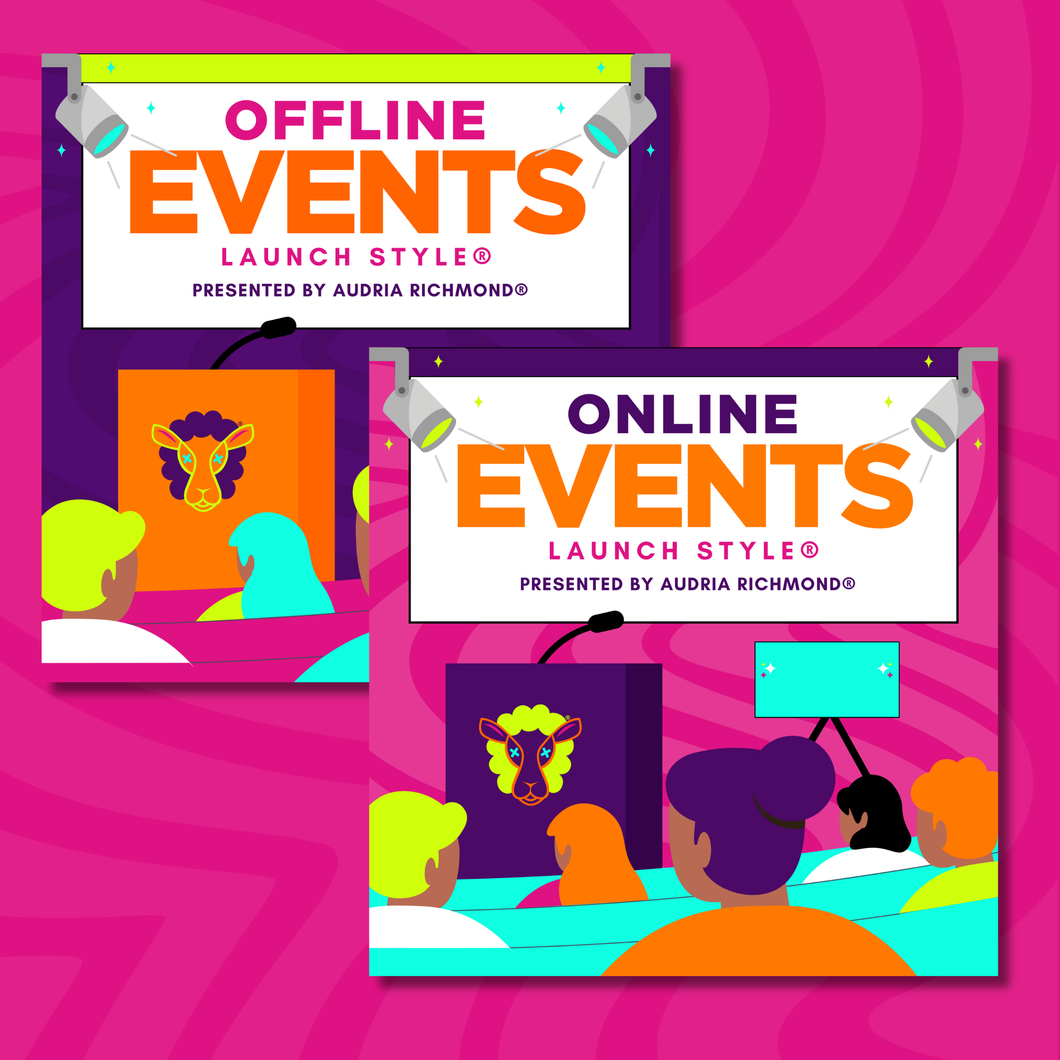 UnCloned® Online/Offline Events Launch Style® Bundle