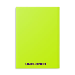 "I'm UnCloned" 8.5in x 11in Hardcover Notebook with Puffy Covers