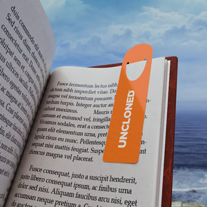 Orange UnCloned® Bookmark