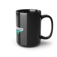 Load image into Gallery viewer, &quot;I&#39;m Living My UnCloned® Life&quot;- Black Mug, 15oz