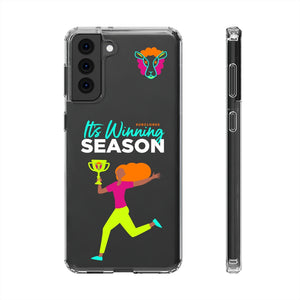 "It's Winning Season" UnCloned® Clear Phone Case (Android)