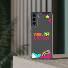 Load image into Gallery viewer, &quot;Yes. I&#39;m Extra&quot; UnCloned® Clear Phone Case (Android)