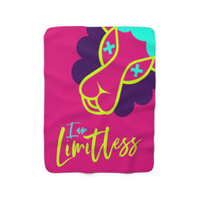 Load image into Gallery viewer, I am Limitless Blanket Sherpa Fleece Blanket