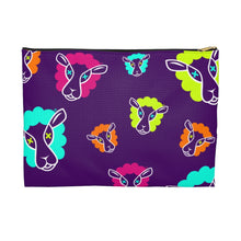 Load image into Gallery viewer, Purple Un® All Over Pattern Accessory Pouch