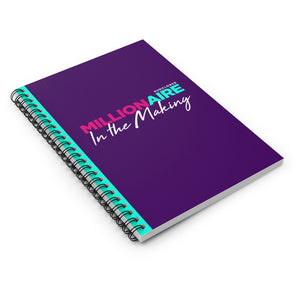 Millionaire in the Making Spiral Notebook - Ruled Line