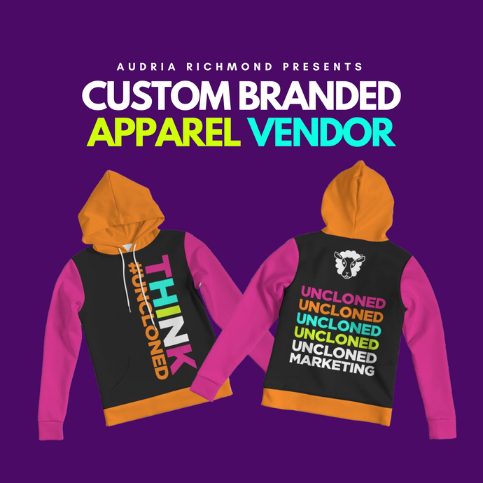 Custom Branded Apparel Vendor +  How To Design Video Tutorial