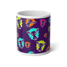 Load image into Gallery viewer, Purple Un Pattern- Jumbo Mug, 20oz