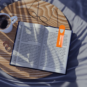 Orange UnCloned® Bookmark