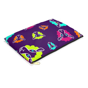 Purple Un® All Over Pattern Accessory Pouch