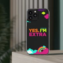 Load image into Gallery viewer, &quot;Yes. I&#39;m Extra&quot; UnCloned® Clear Phone Case (iPhone)